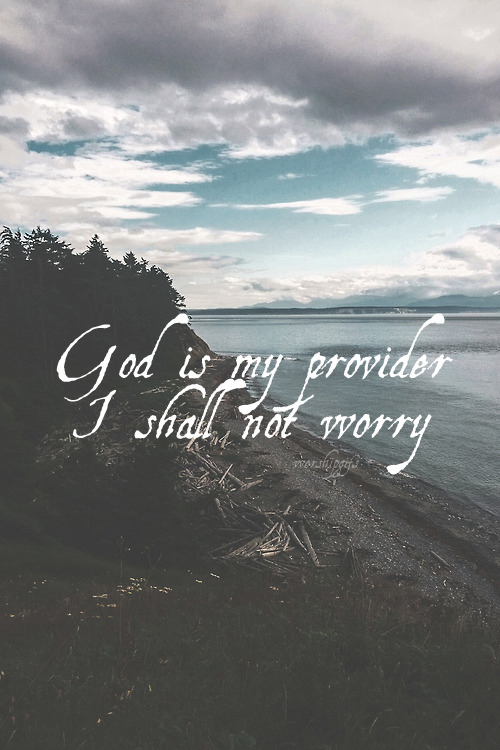 God is my Provider